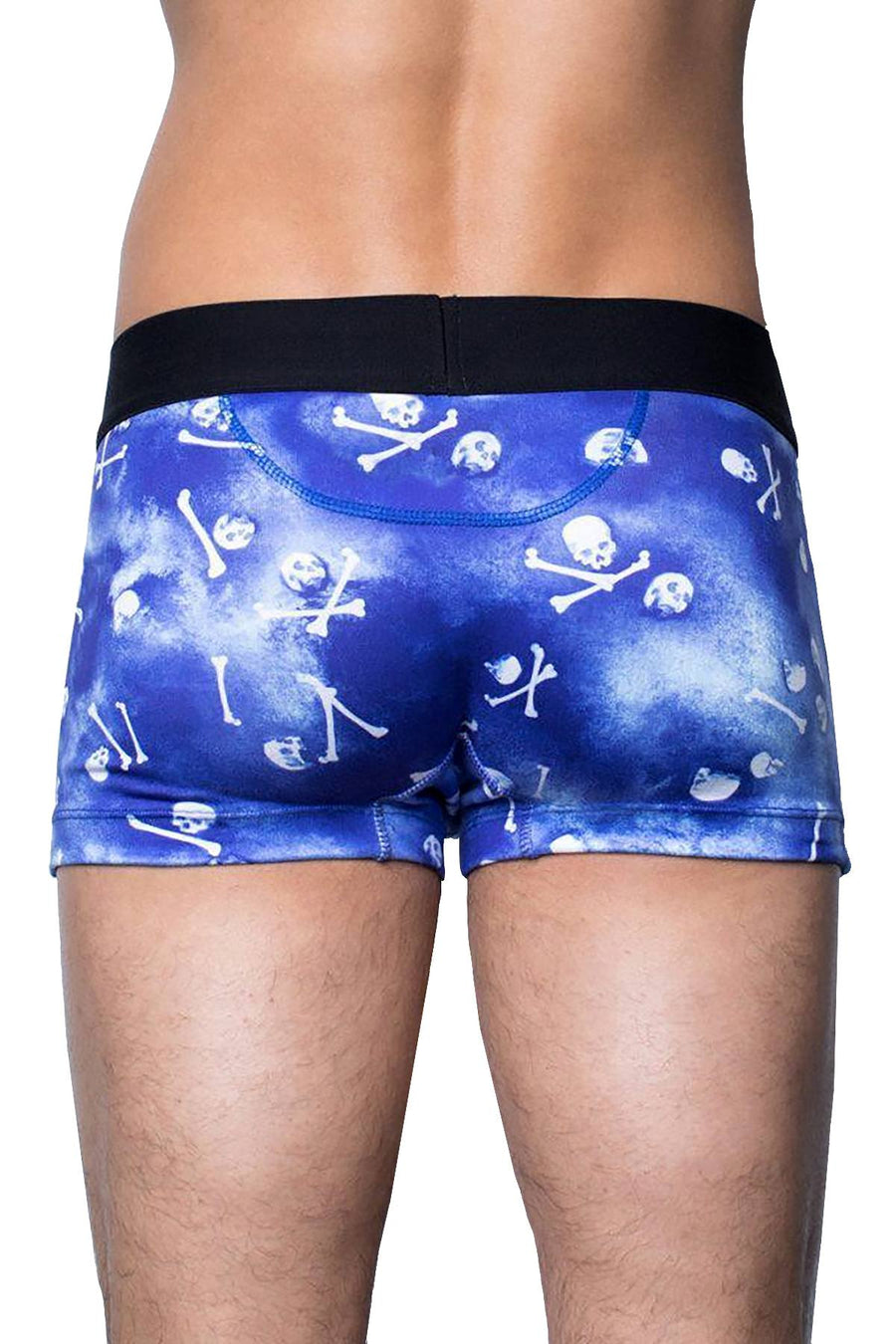 Skull & Bones Blue Tossed-Skull Trunk