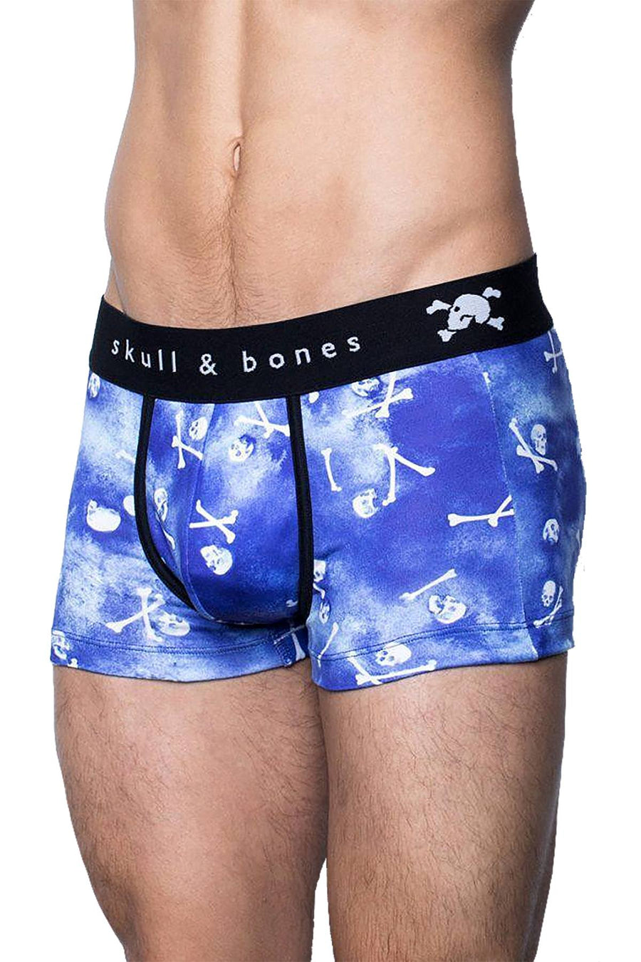 Skull & Bones Blue Tossed-Skull Trunk