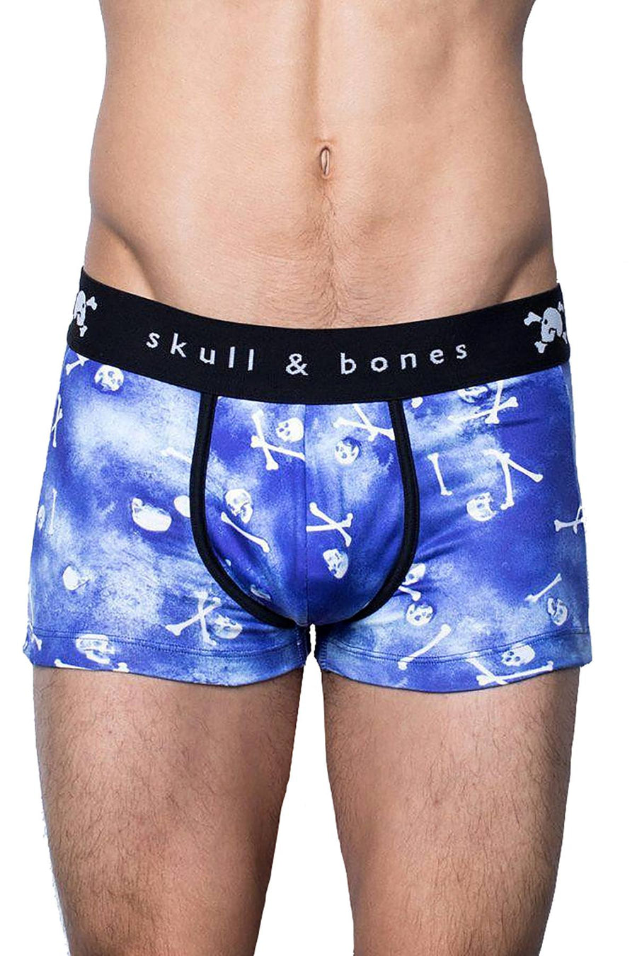 Skull & Bones Blue Tossed-Skull Trunk