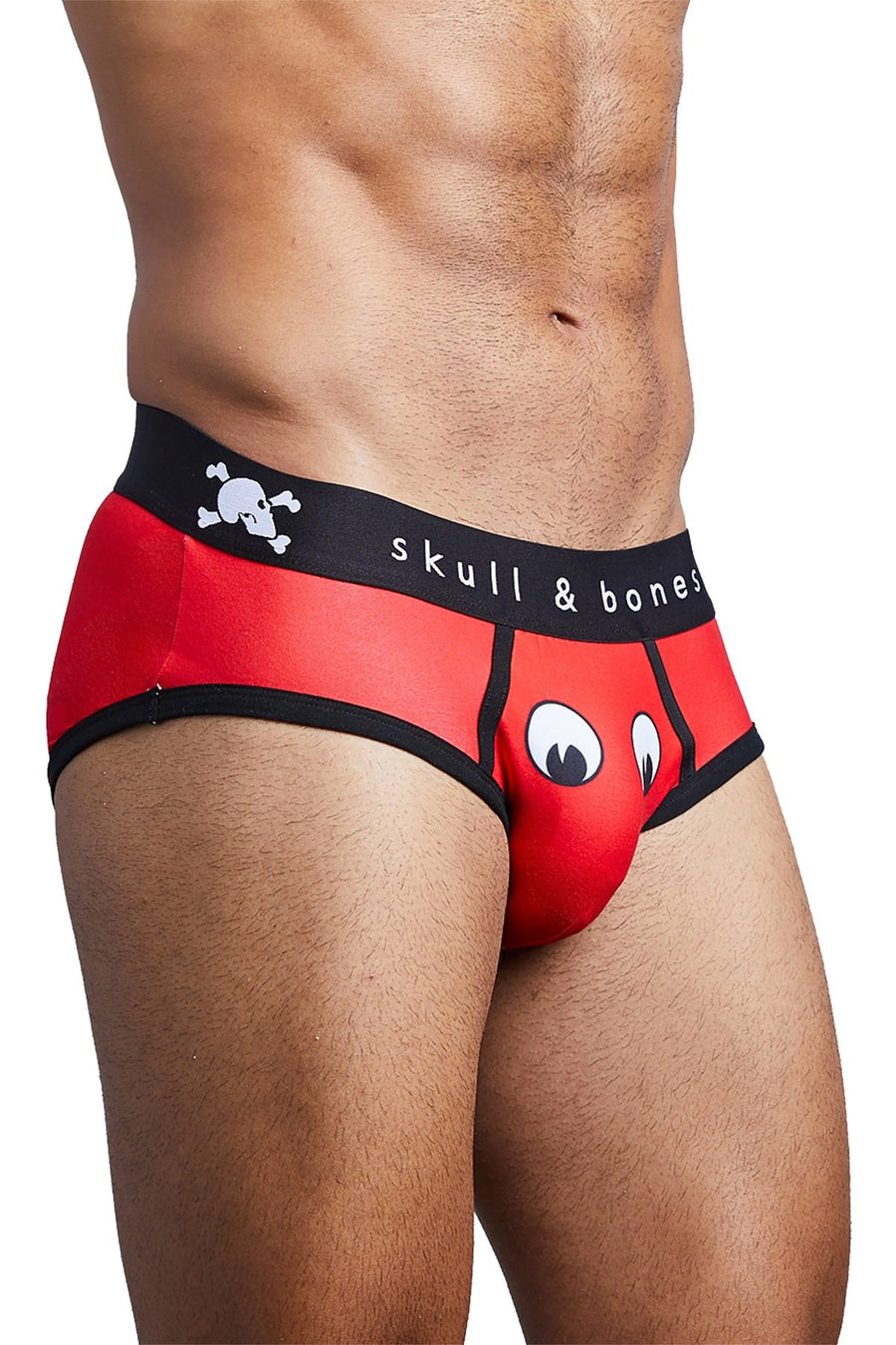 Skull & Bones Red BITE-ME Eyes Brief