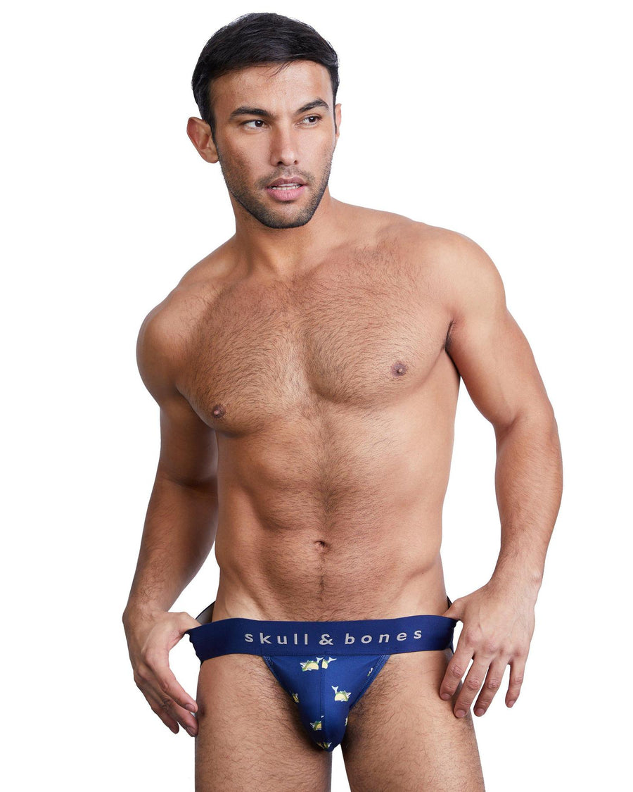 Skull and Bones Navy Fish Taco Jock