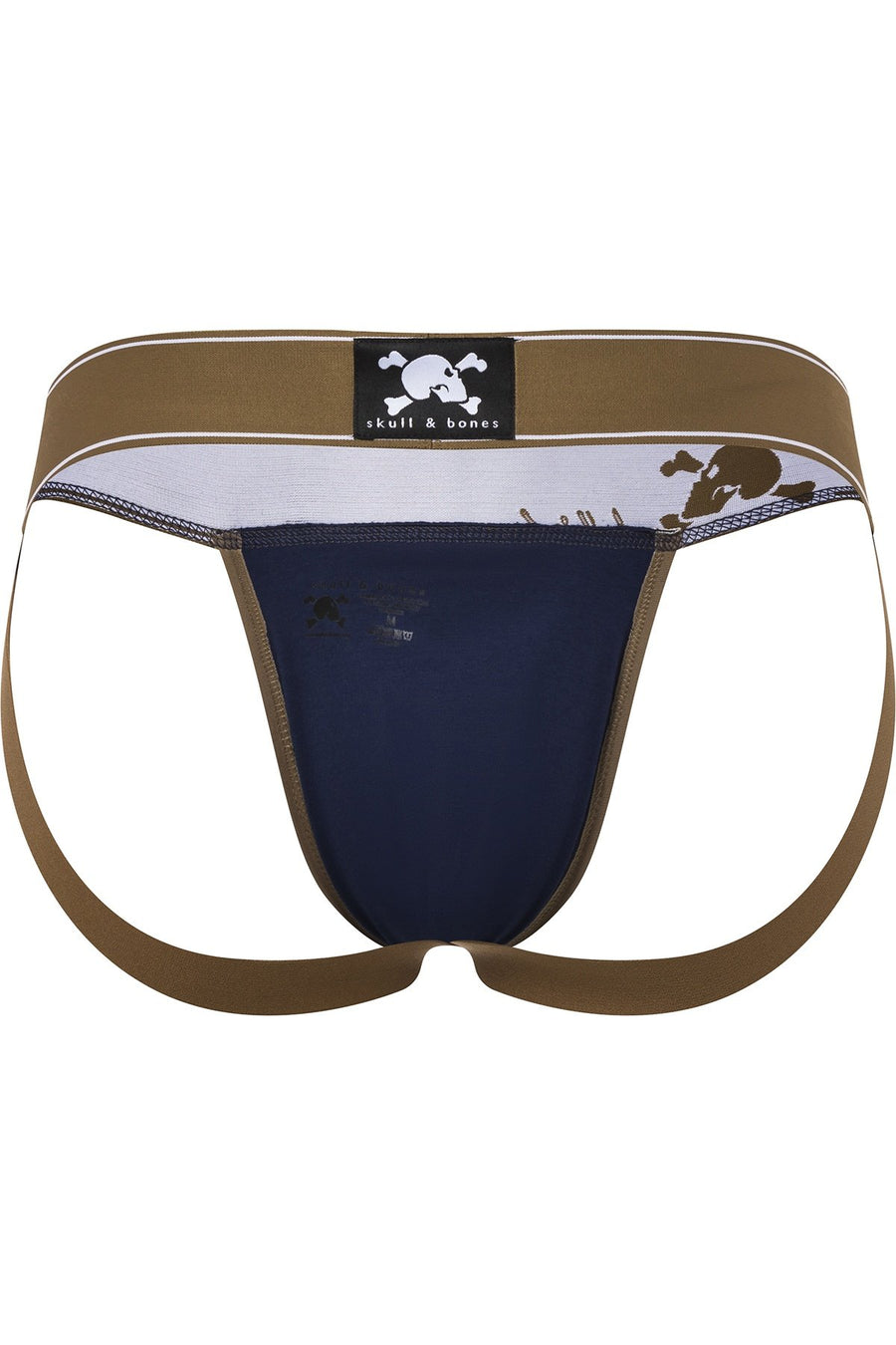 Skull and Bones Navy Martini Jock