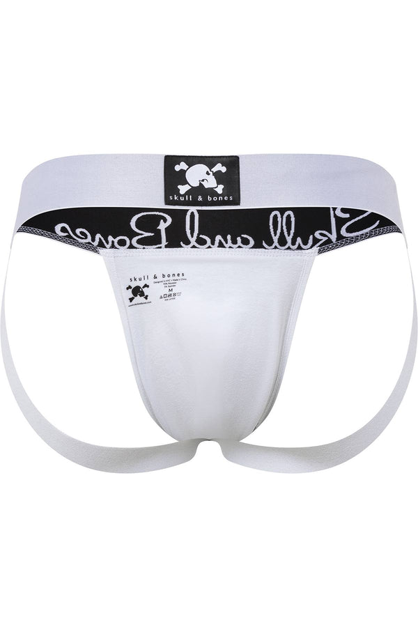 Skull and Bones Navy Mid Century Jock