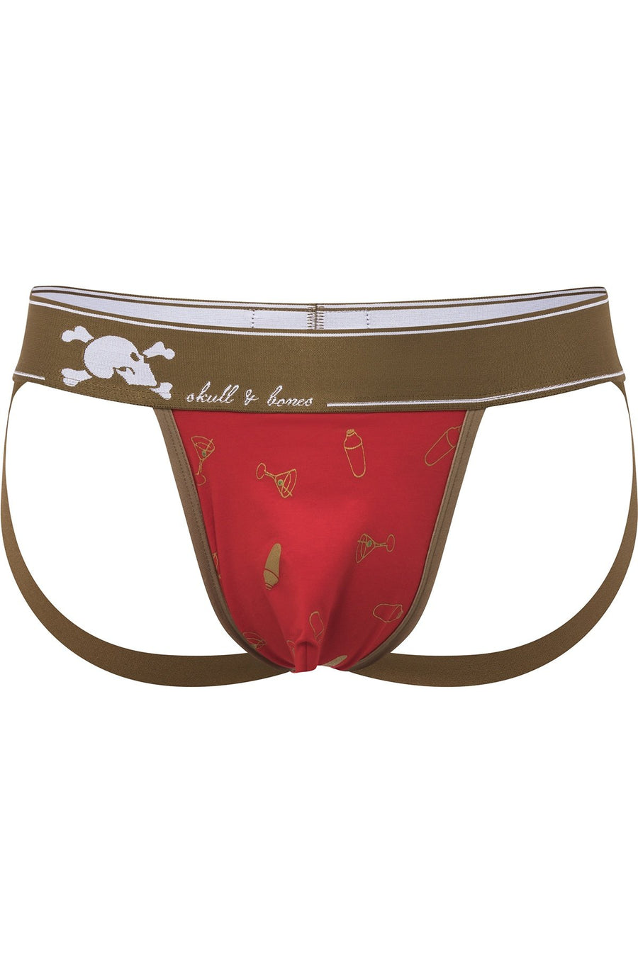 Skull and Bones Red Martini Jock