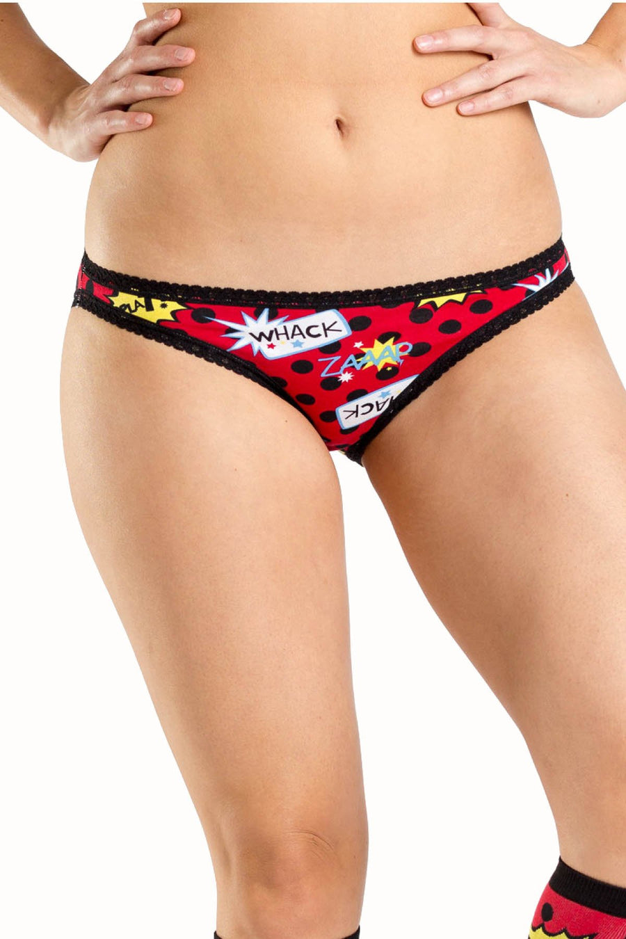 Sock It To Me Blamo Low-Rise Bikini Brief