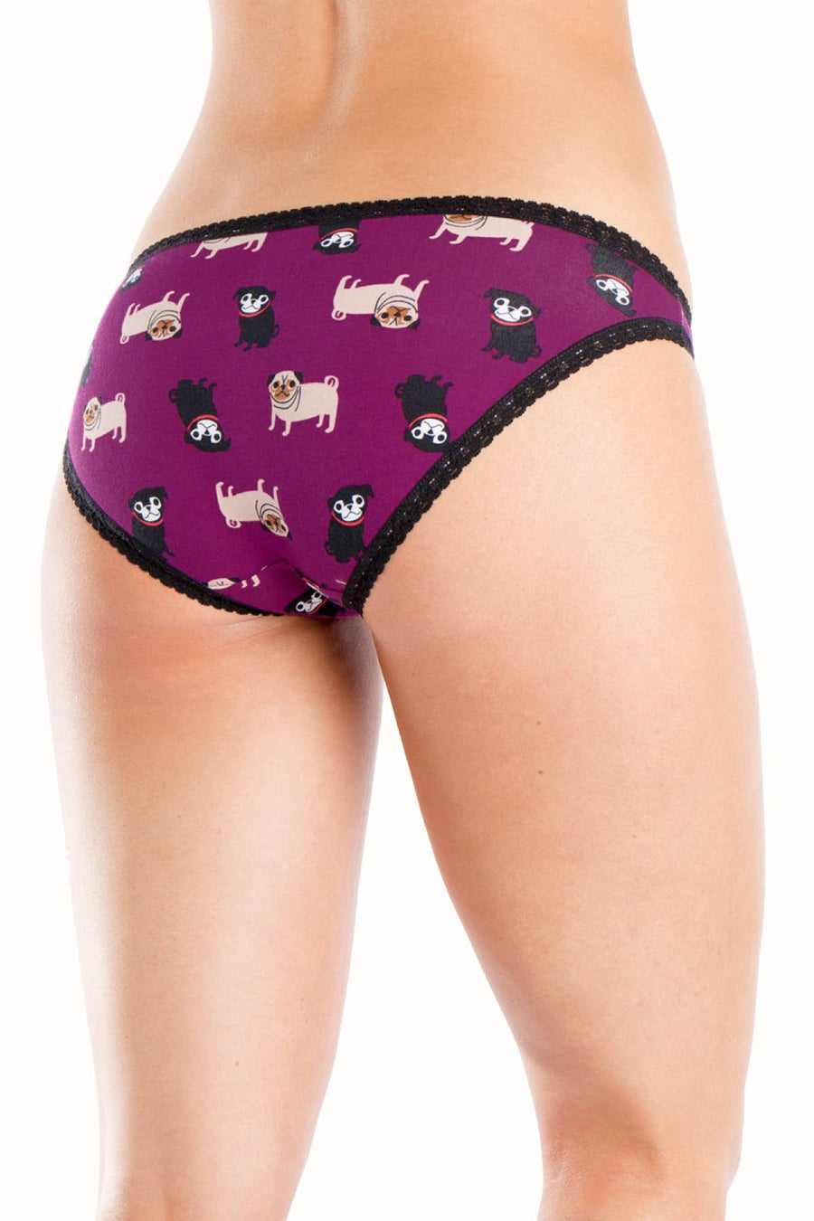 Sock It To Me Pug-Life Low-Rise Bikini Brief