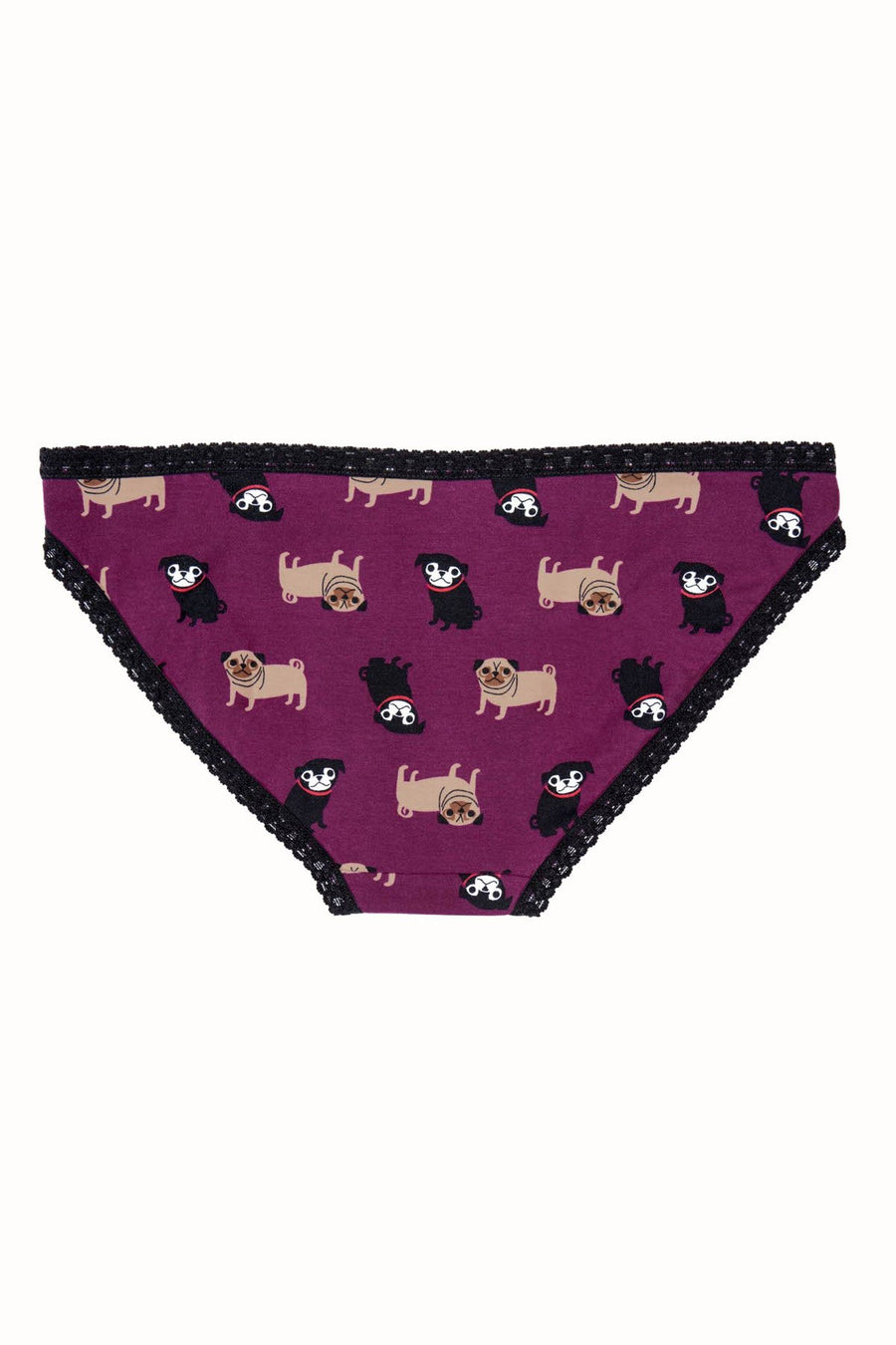 Sock It To Me Pug-Life Low-Rise Bikini Brief