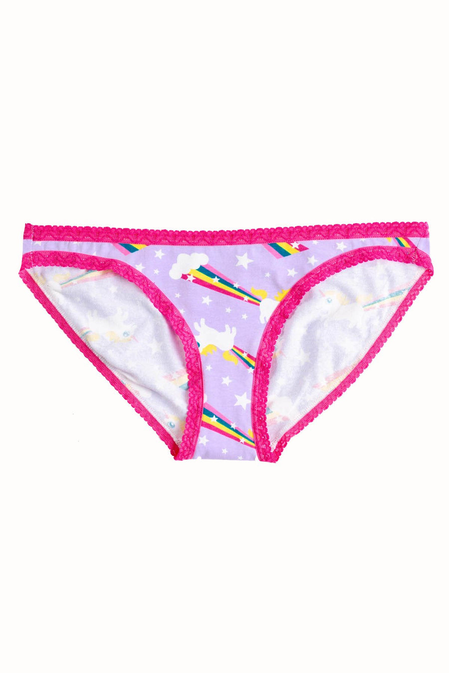 Sock It To Me Rainbow-Blast Low-Rise Bikini Brief