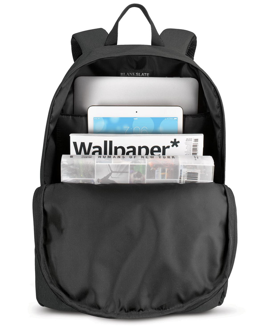 Solo Blankslate By Blankslate Gray Backpack Black