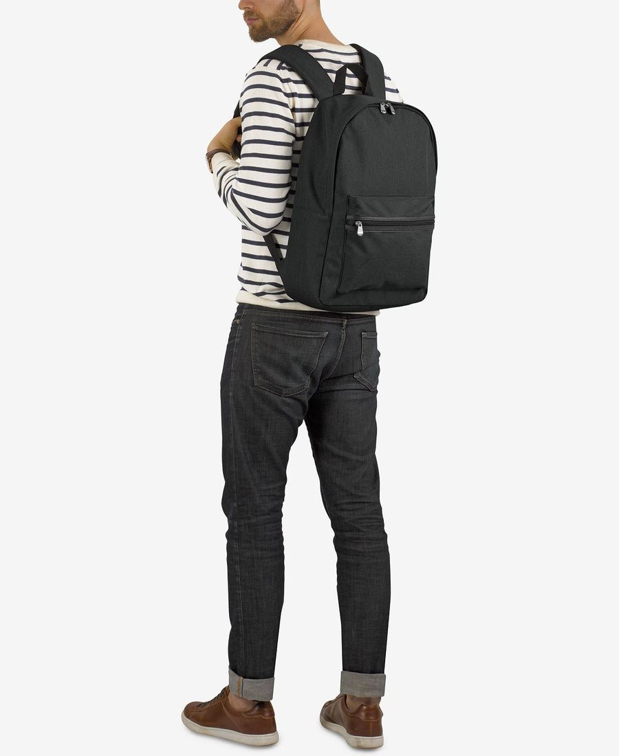 Solo Blankslate By Blankslate Gray Backpack Black
