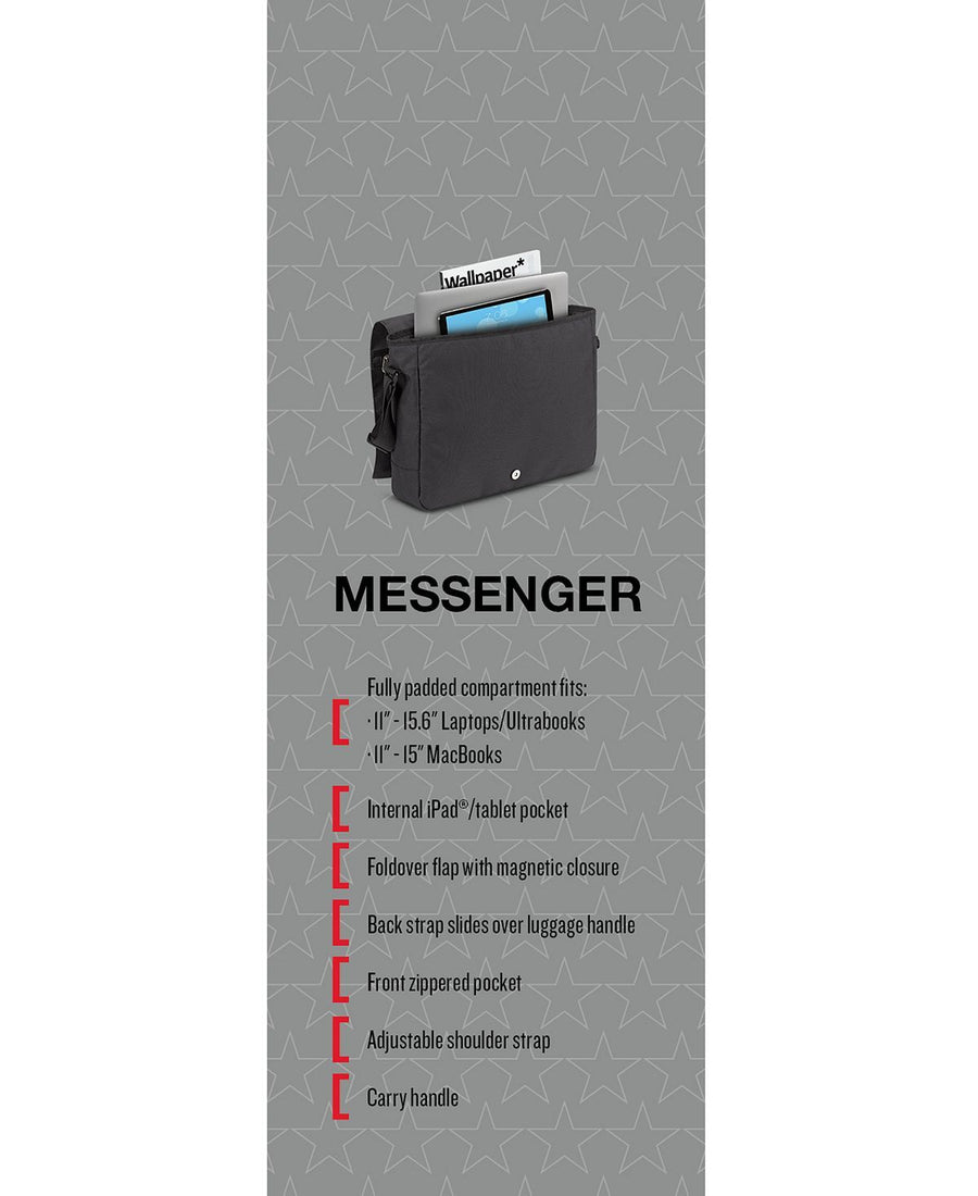 Solo Blankslate By Blankslate Messenger Bag Black