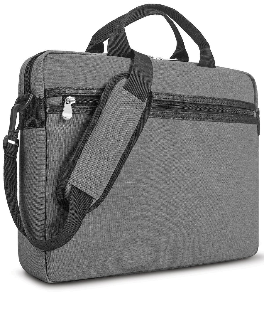 Solo Blankslate By Slim Top-load Briefcase Gray