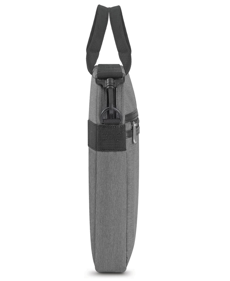Solo Blankslate By Slim Top-load Briefcase Gray