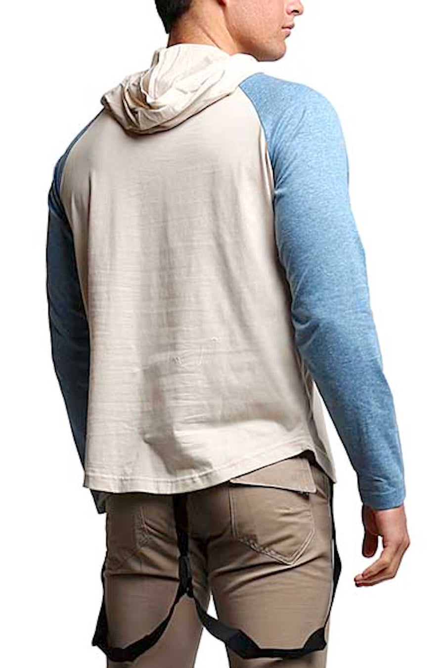 Something Strong Cream Something Insane Hooded Henley