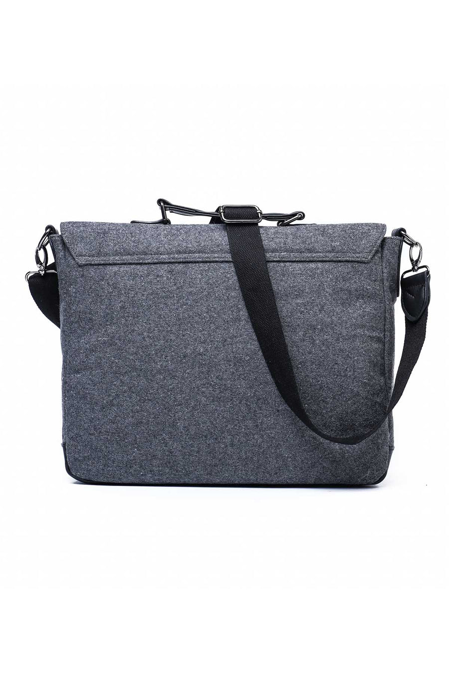 Something Strong Dark-Grey Something-Rebuilt Messenger Bag
