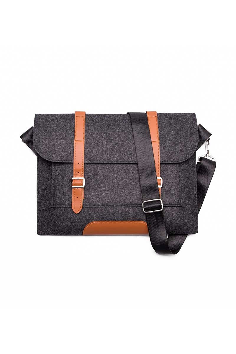 Something Strong Dark Grey Something Slim Messenger Bag