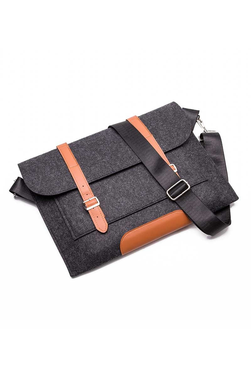 Something Strong Dark Grey Something Slim Messenger Bag
