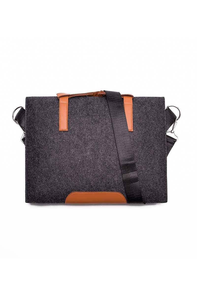 Something Strong Dark Grey Something Slim Messenger Bag