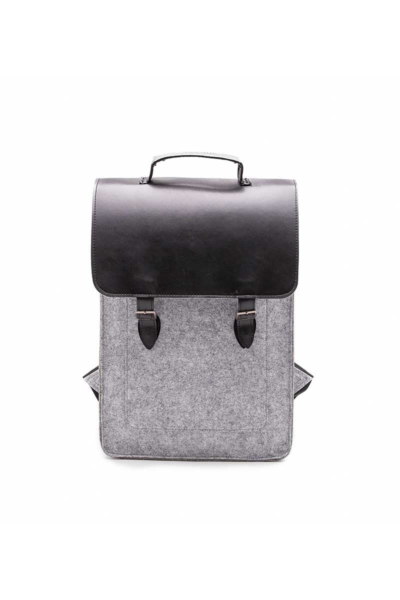 Something Strong Grey Something Sleek Felt Backpack