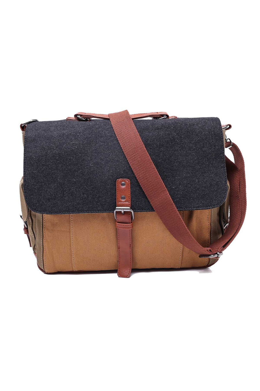 Something Strong Tan/Olive/Black Something-Tough Messenger Bag