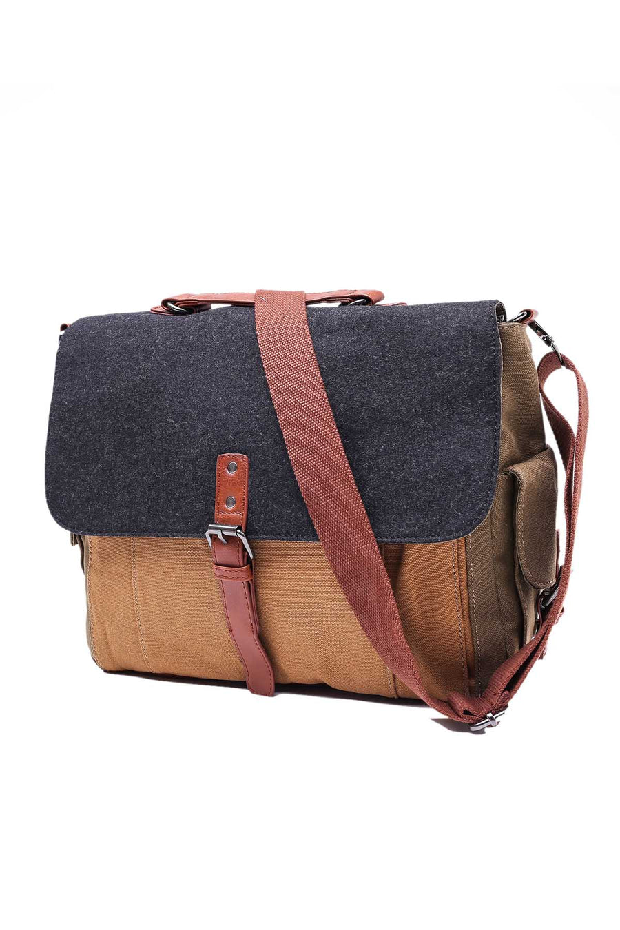 Something Strong Tan/Olive/Black Something-Tough Messenger Bag