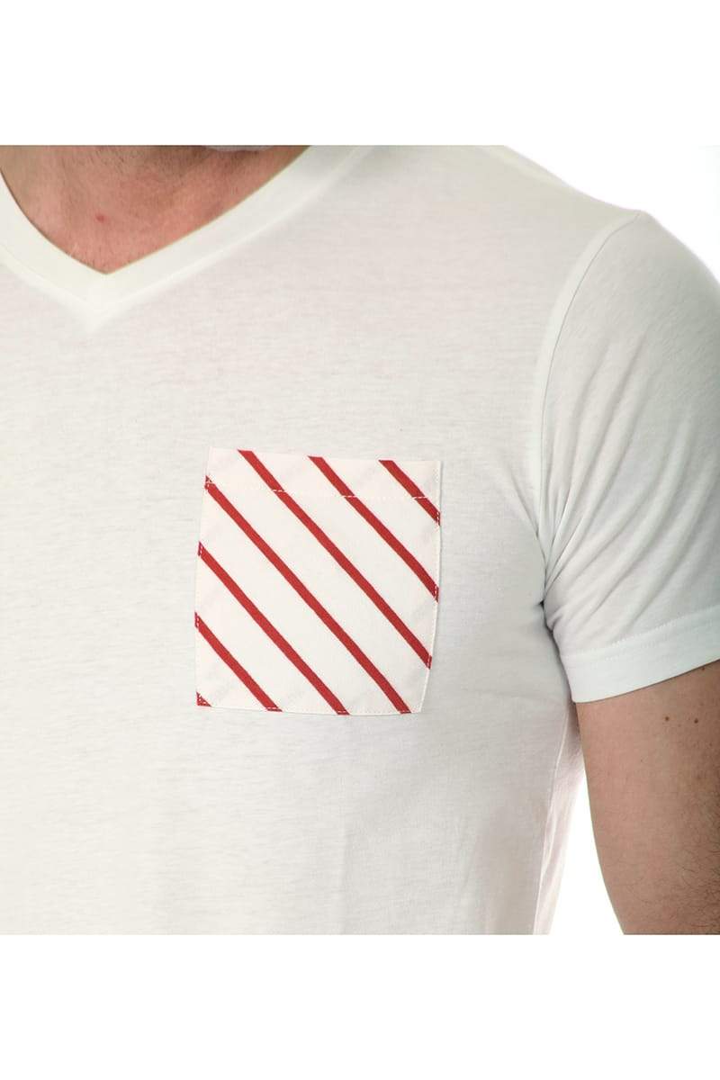 Something Strong White Something Viscious Pocket Tee