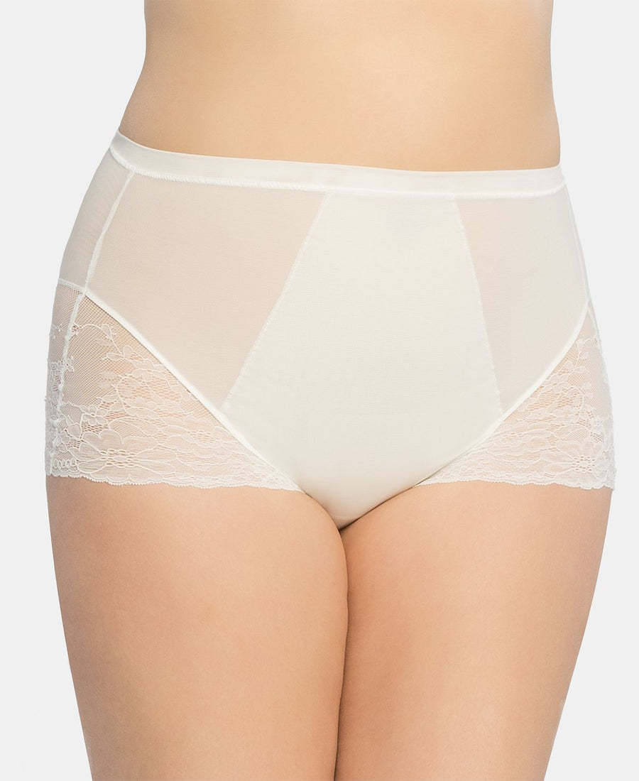 Spanx Wo Plus Spotlight On Lace Brief 10123p Clean White