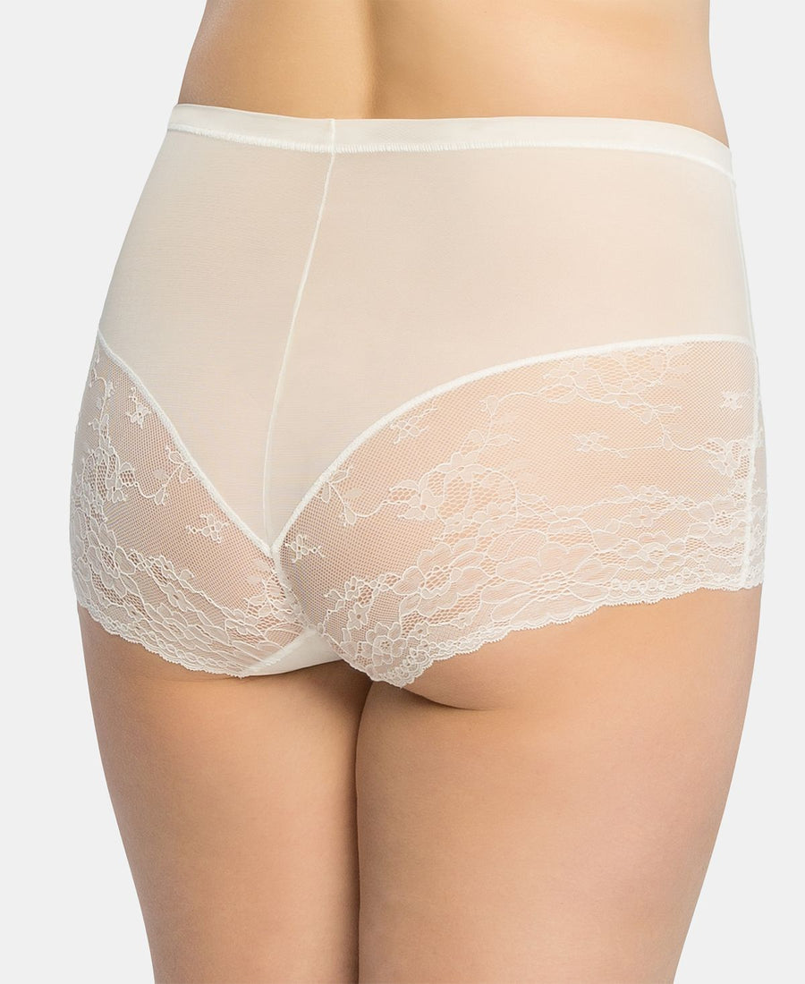 Spanx Wo Plus Spotlight On Lace Brief 10123p Clean White
