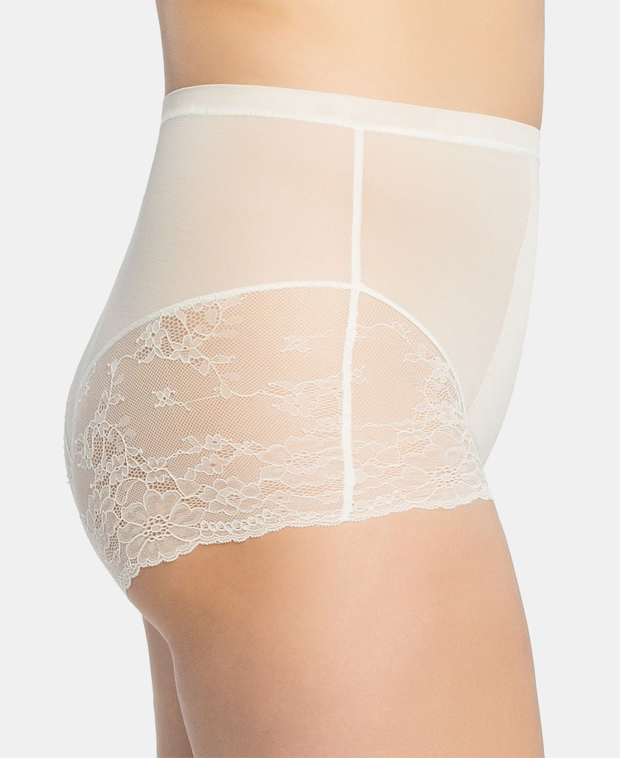 Spanx Wo Plus Spotlight On Lace Brief 10123p Clean White
