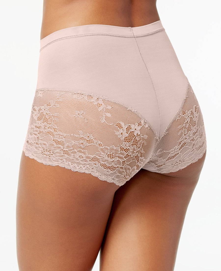 Spanx Wo Spotlight On Lace Brief 10123r Vintage Rose- Nude 01