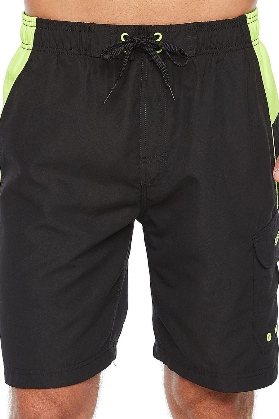 Speedo Black 20” Marina Sport Volley Swim Trunk