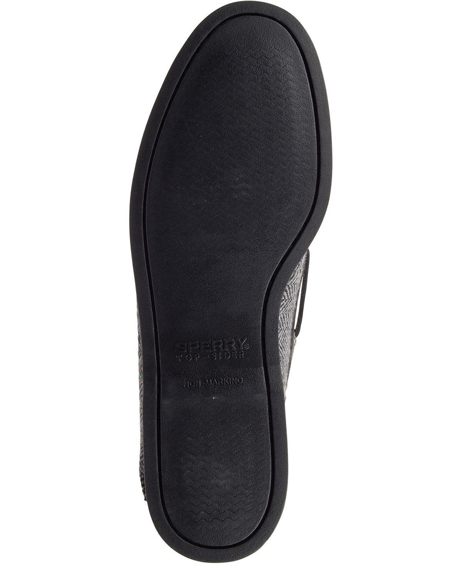 Sperry Wool 2-eye Tailored Boat Shoe Grey