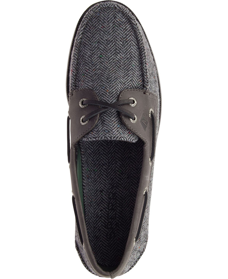 Sperry Wool 2-eye Tailored Boat Shoe Grey