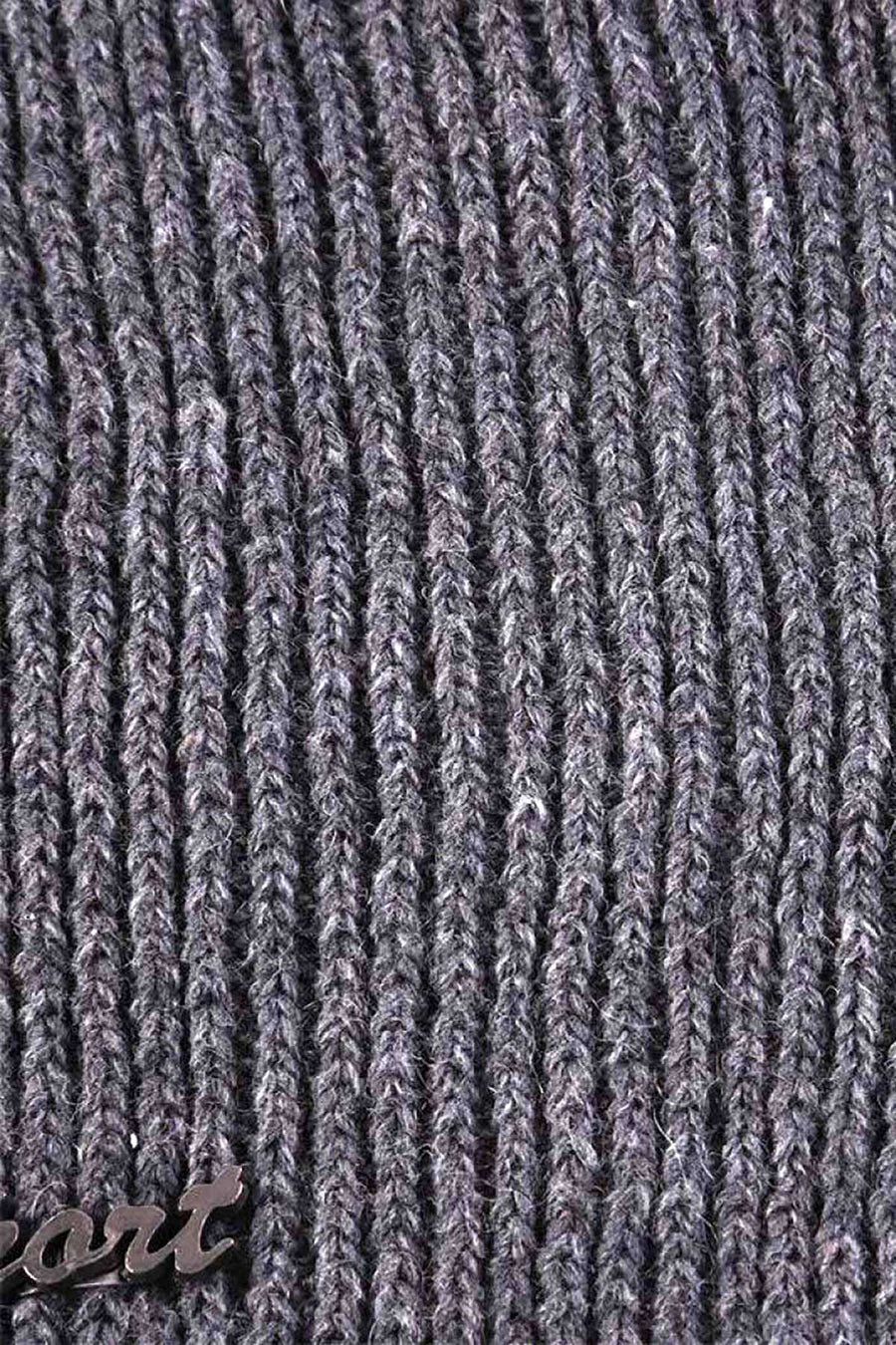 Sport Grey Knit Fleece Lined Beanie Hat