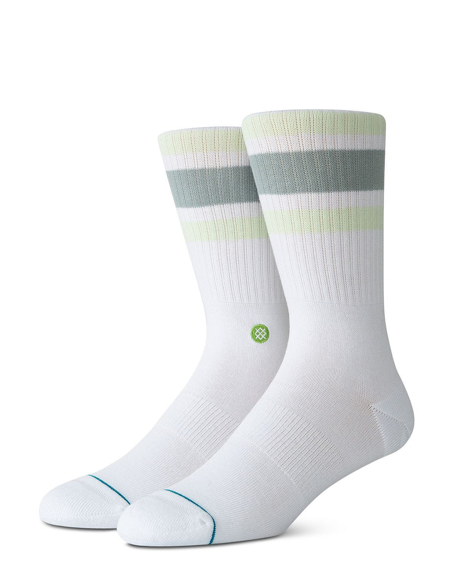 Stance Striped Tube Socks Mint Green