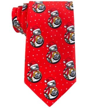 Star Wars Men's Bb 8 Snow Man Tie