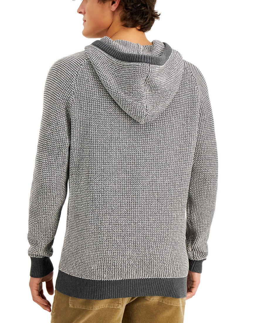 Sun + Stone Sun + Stone Duo-stitch Hoodie Charcoal Heather