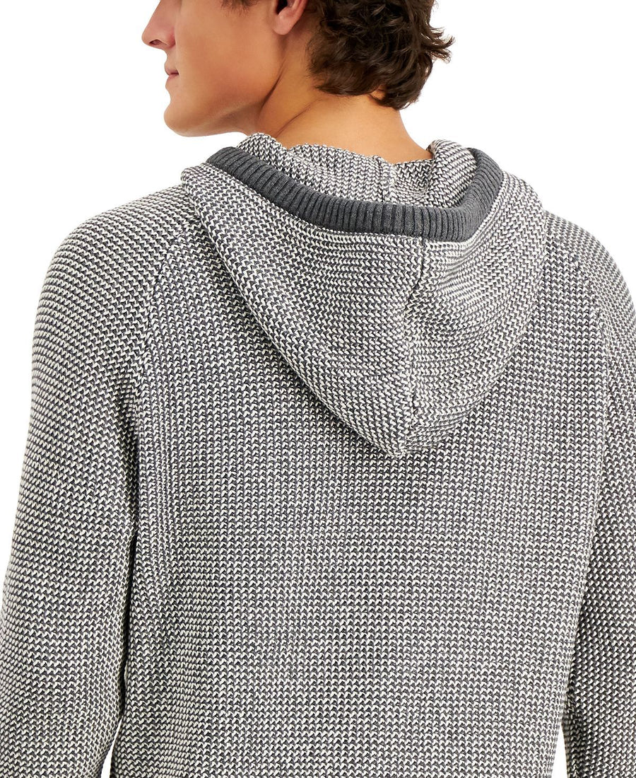 Sun + Stone Sun + Stone Duo-stitch Hoodie Charcoal Heather