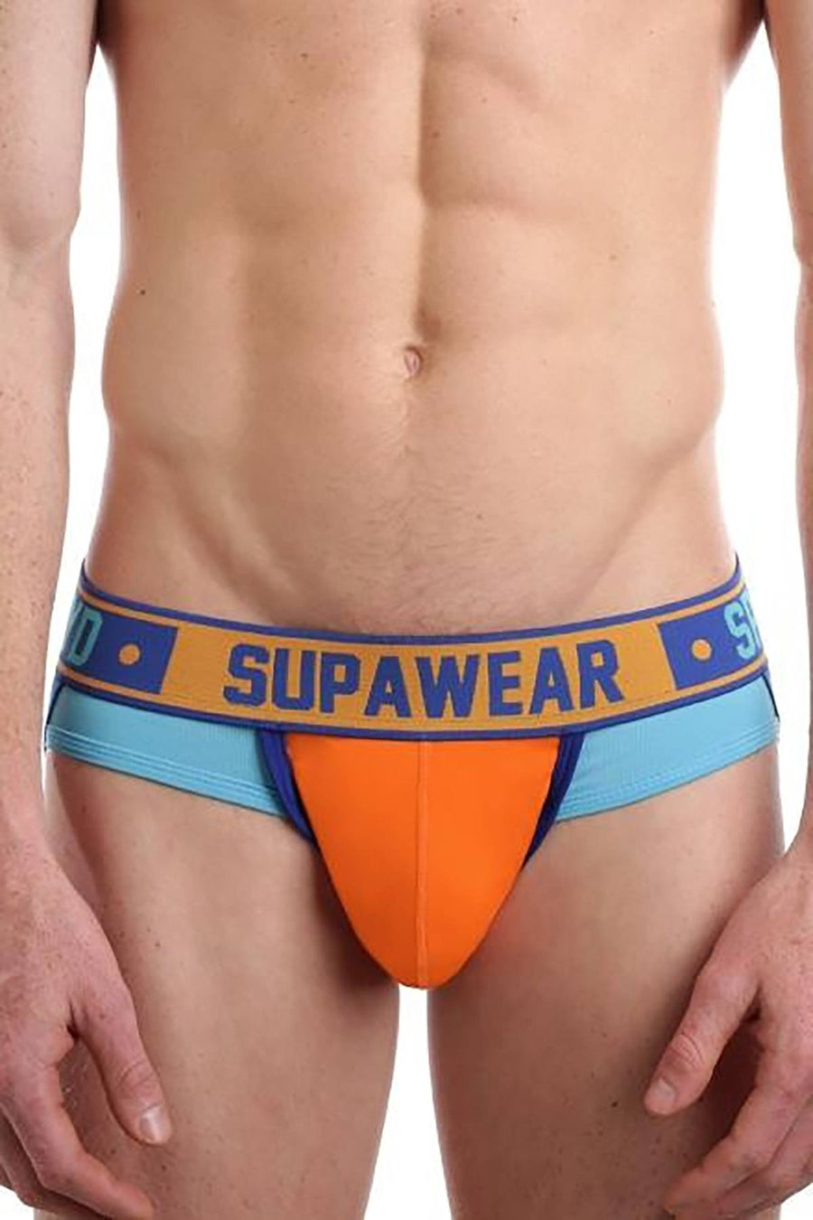 Supawear Blazing-Orange Spectrum Jock