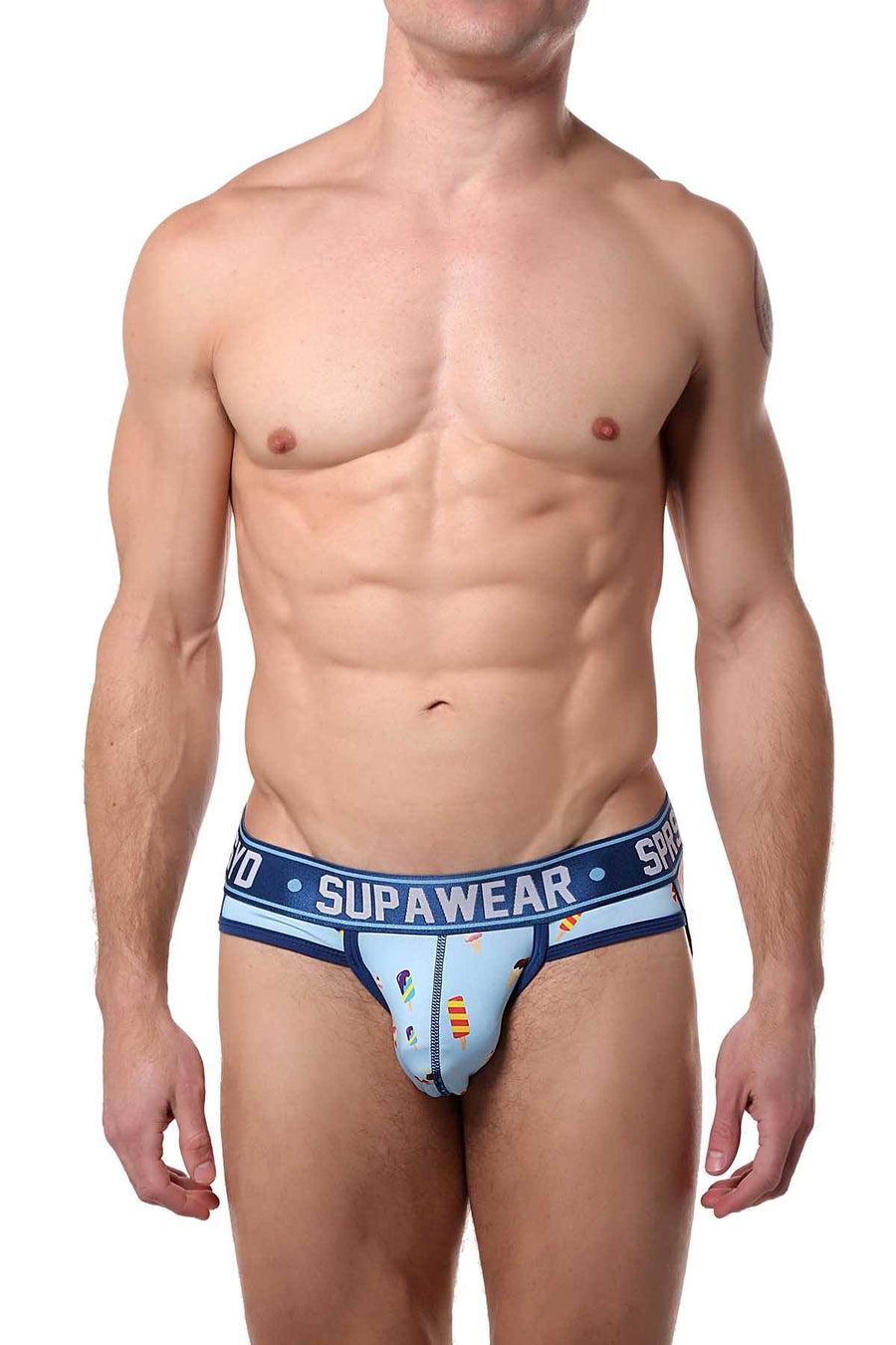 Supawear Blue Sprint Ice-Cream Jock