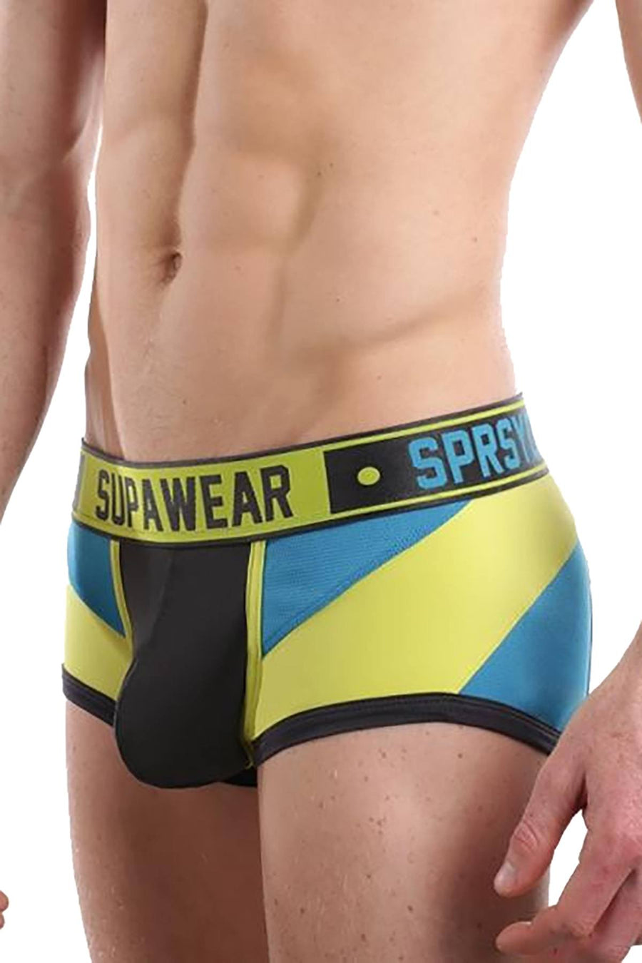 Supawear Cyber-Cerulean Bionic Trunk