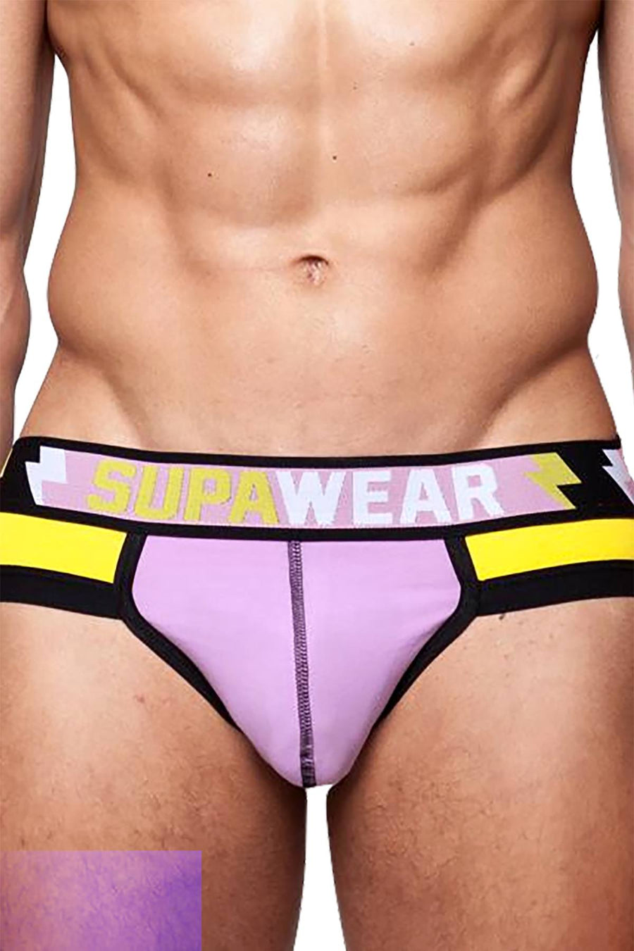 Supawear Lightning-Yellow Supa-Charge Jock