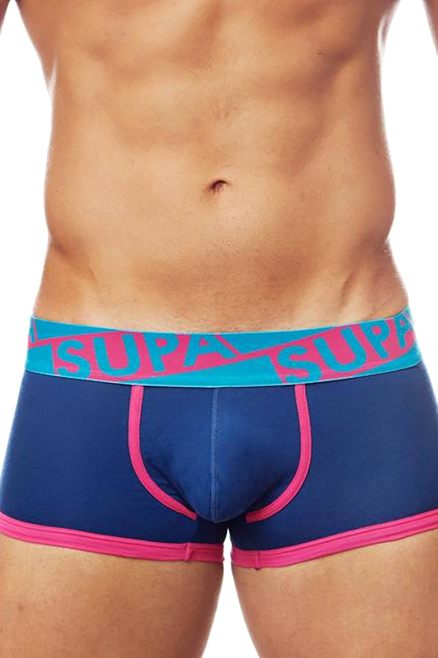 Supawear Navy/Pink SUPA-SUPA Trunk