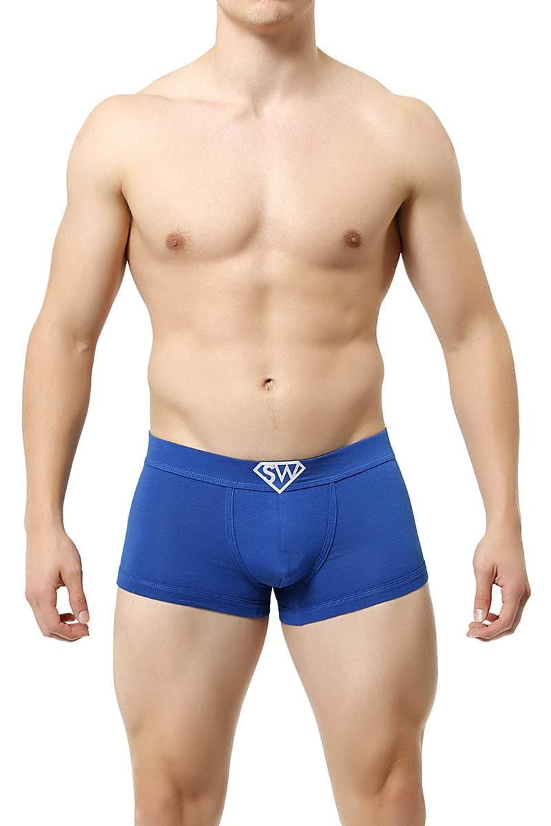 Supawear Navy Supa-Man Trunk