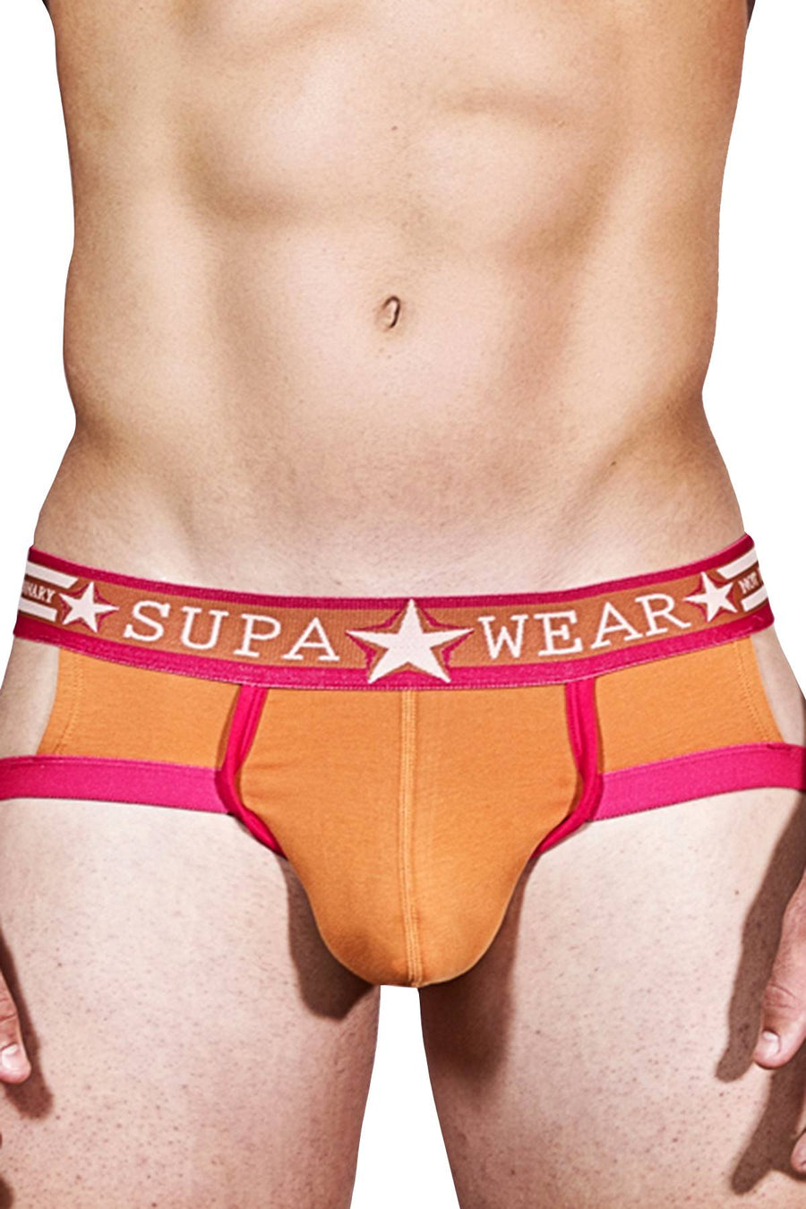 Supawear Orange Cowboy SUPASTAR Jock