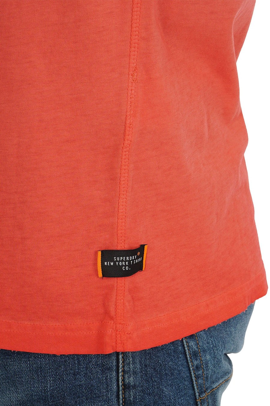 SuperDry Artisan-Red Washed Lite Tee