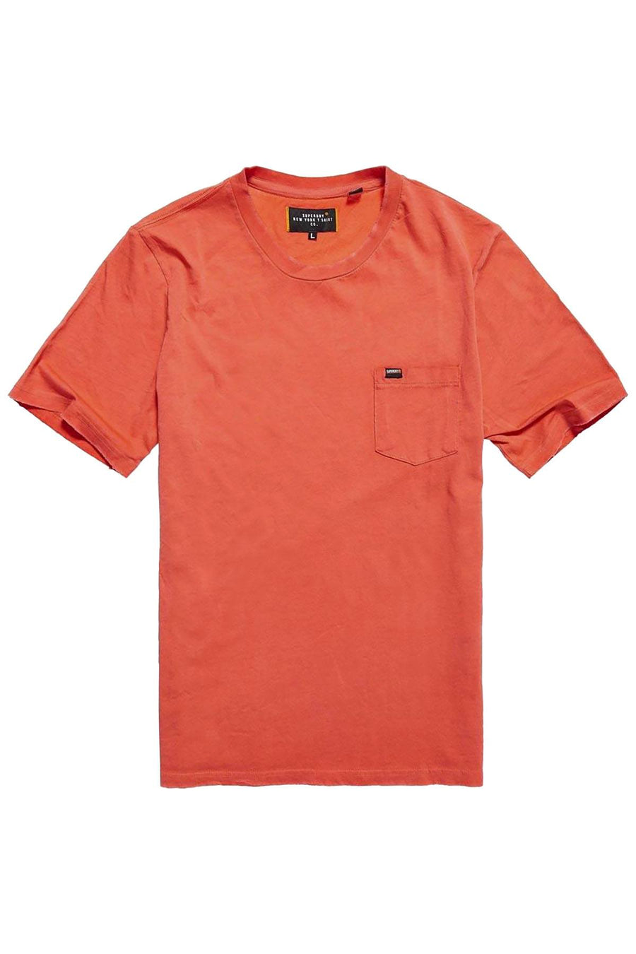 SuperDry Artisan-Red Washed Lite Tee