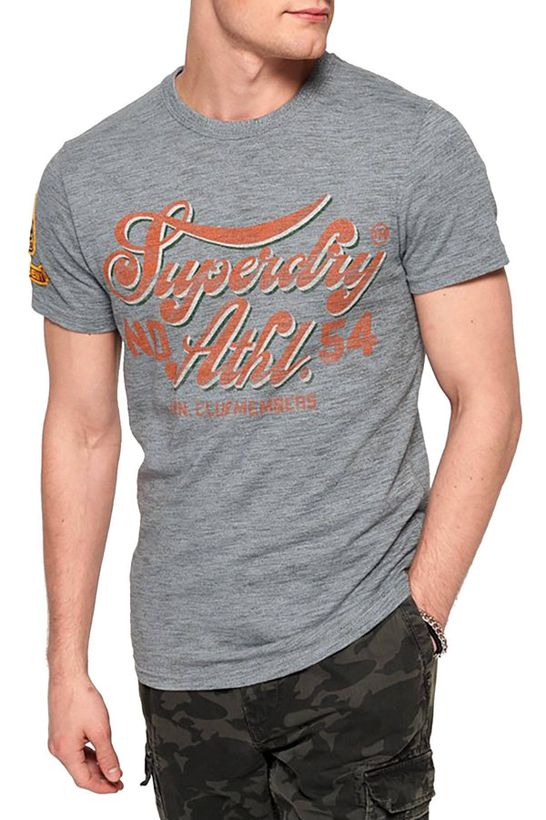 SuperDry China-Blue-Grindle Athletic Club Tee