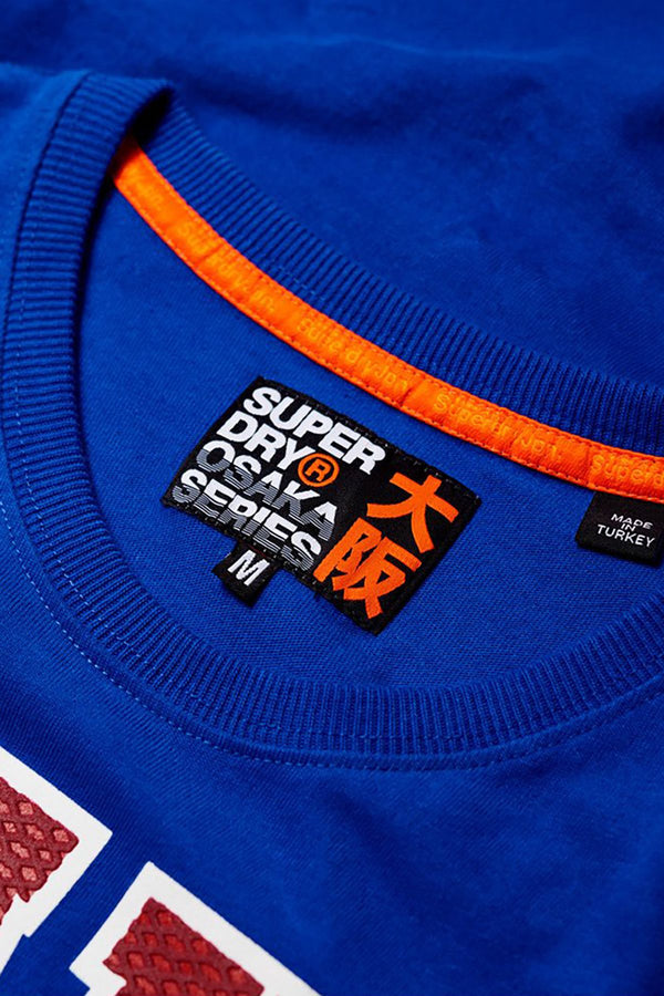 SuperDry Cobalt-Blast Osaka Podium Tee