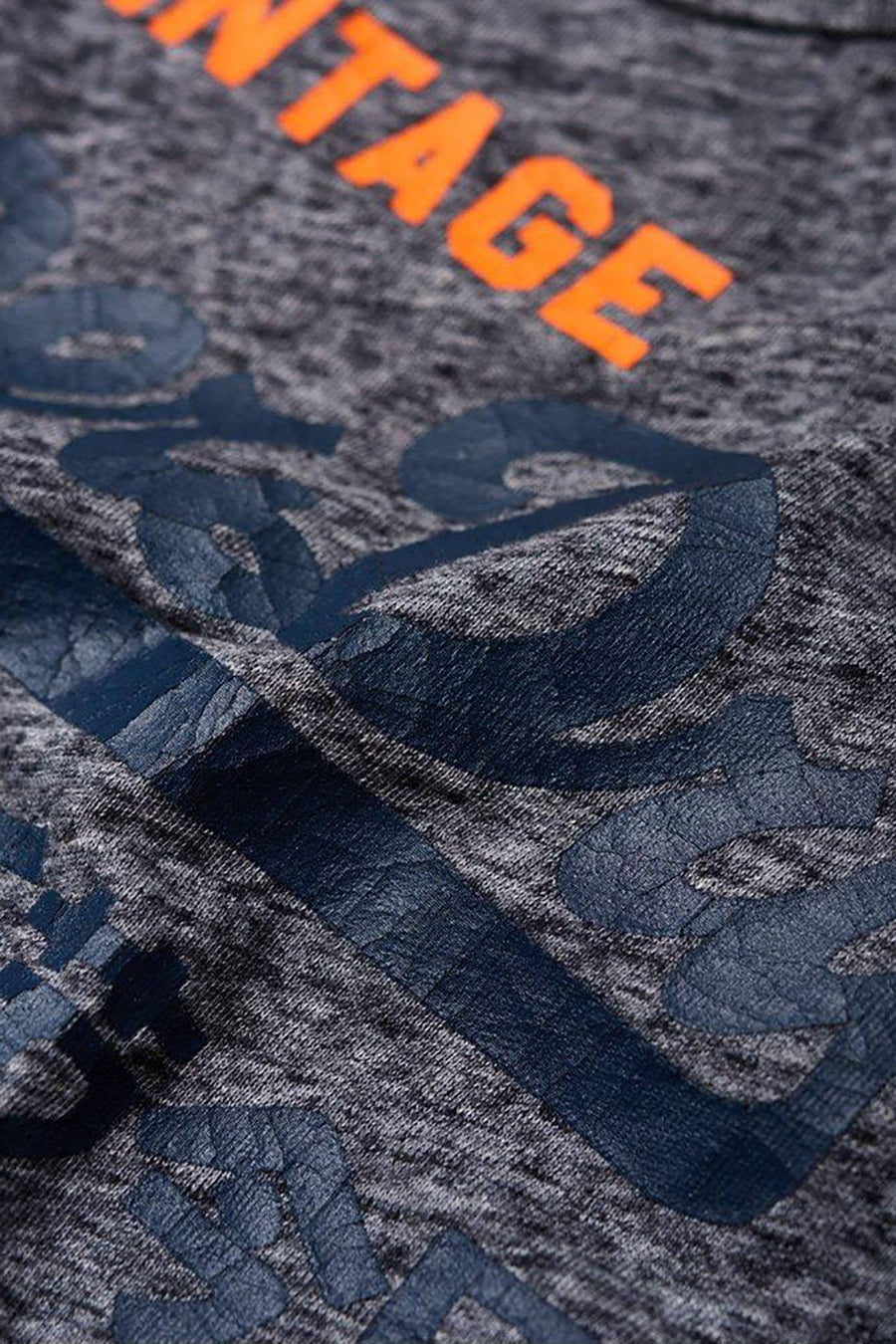 SuperDry Flint-Grey-Grit Premium Goods Duo Vest Tank